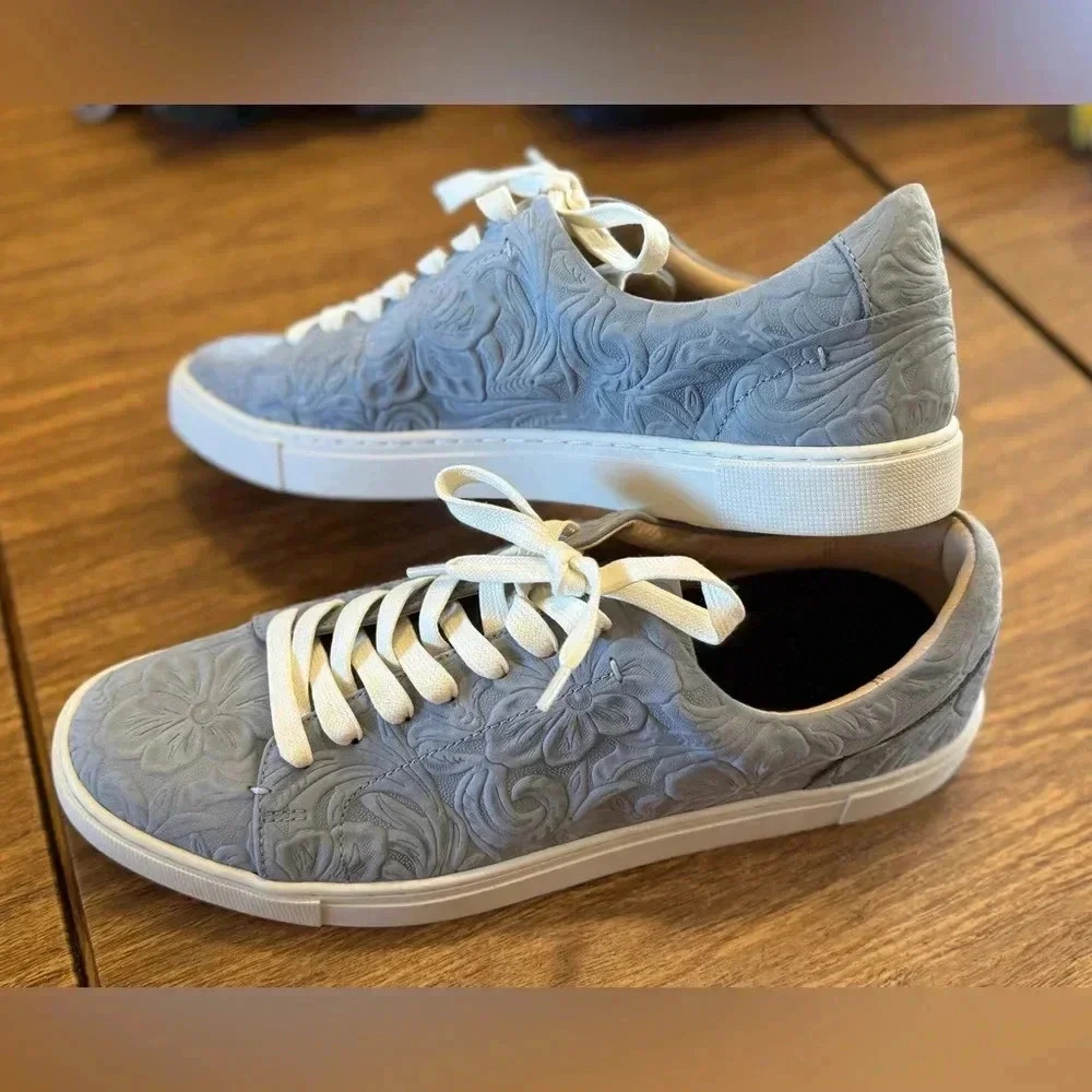 FRYE Ivy Low Lace. Never worn outside. Smoke free home. - Picture 4 of 6